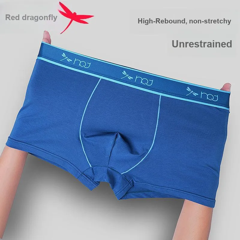 RED DRAGONFLY Cotton Panties Men's 4 Pack Gift Box Set-8