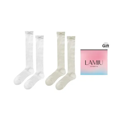 Lan Miao Колено Высокие Носки Женские Combo Set