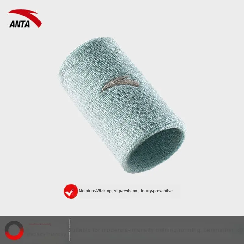 Anta Volleyball, Basketball, Soccer Net, Running Wristbands Breathable And Protective Blue Unisex-16