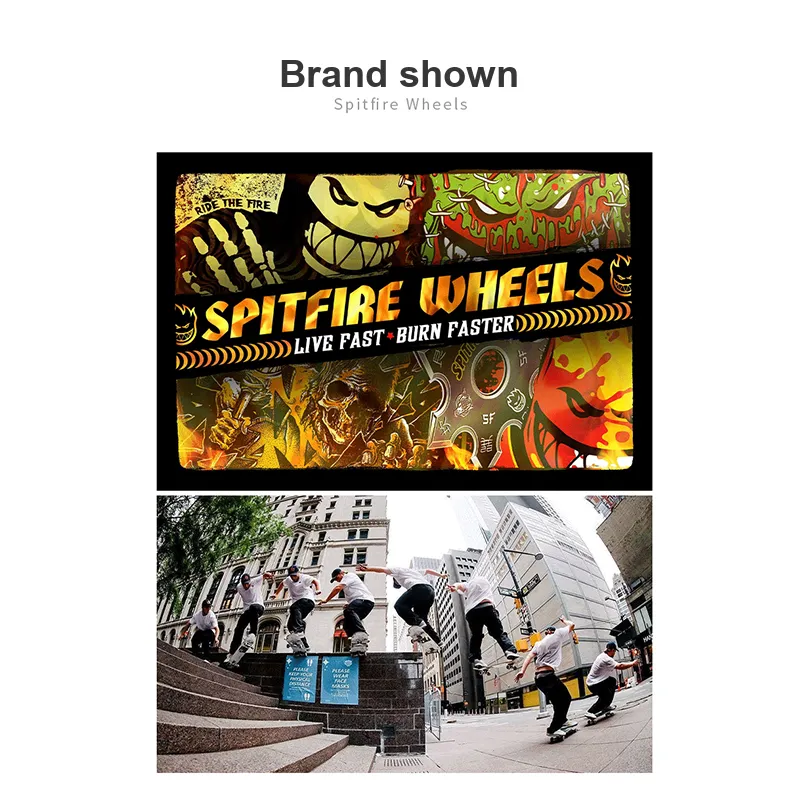 SPITFIRE Skateboard Wheels-4