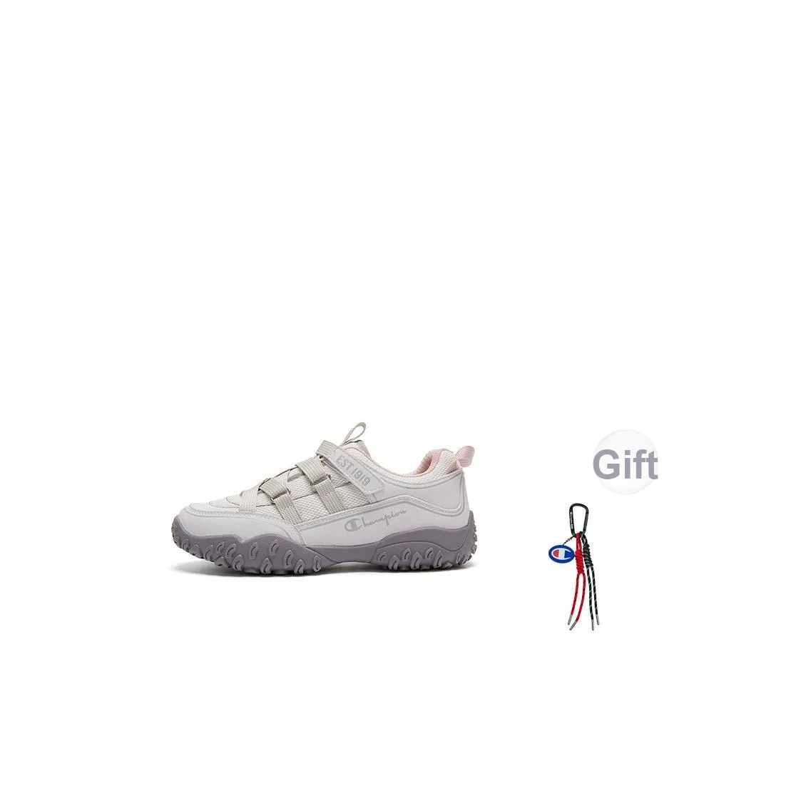 Champion Kids Sweetheart Балетки Устойчивые к истиранию Низкий Топ Детские Скейтбординги Фотонно-серый Детский