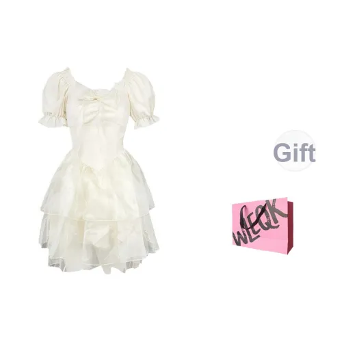 CTRTRC Короткий рукав Платье Женское