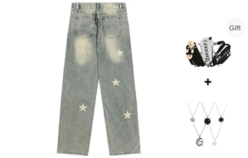 LIGHTNING BEAR Jeans Unisex-1