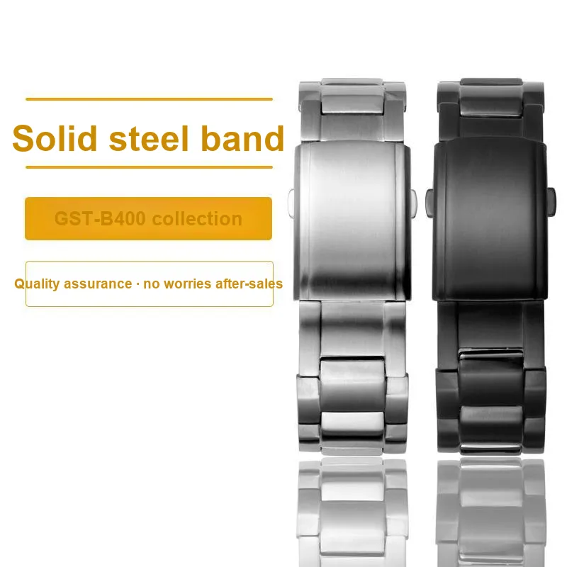 Craftsman Casio Compatibility Watch Band Made Of Steel-2