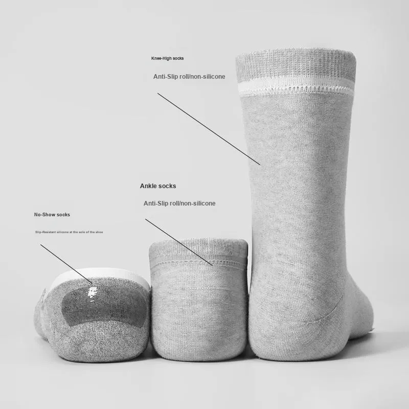 Cheekkiss Ankle Socks Men's Box 4-Pack-17