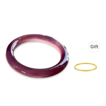 Kim Ka Fook Chalcedony Bangles Women's
