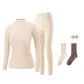 [Skin Set]·100% cotton Half-Turtleneck