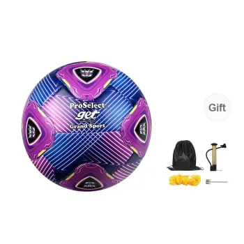 ProSelect x Transformers Size 5 Soccer PU Machine Stitched Soccer Ball Unisex Blue Purple