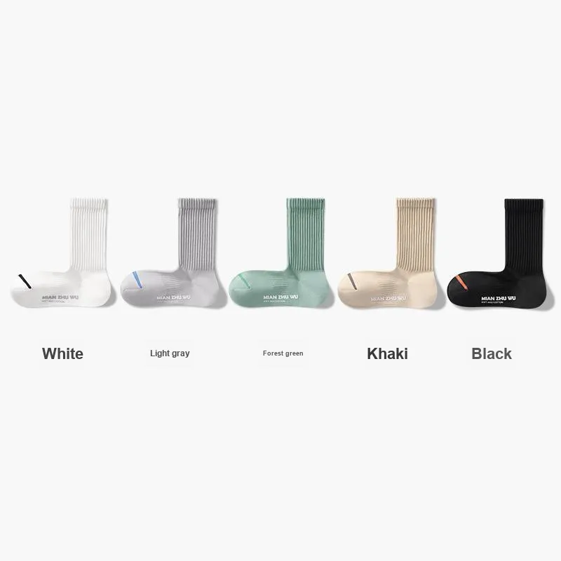 B&C.Room 2023 Fall Crew Socks Men's 5 Pack-15