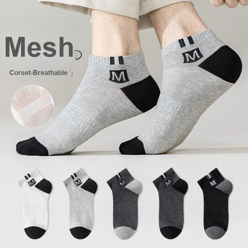 Lan Miao Mid Calf Socks Men's 10 Pack-5