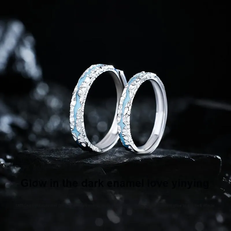 FOREVER MELODY 925 Sterling Silver Rings Unisex-3