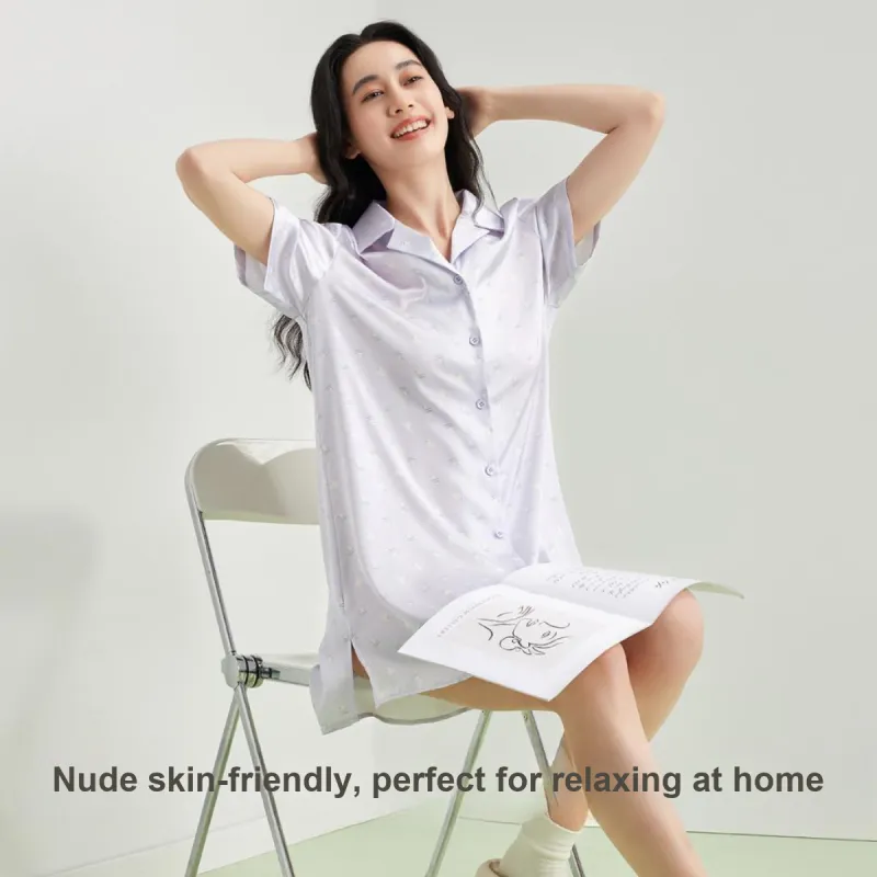 YOUKESHU Women's Nightgowns-7