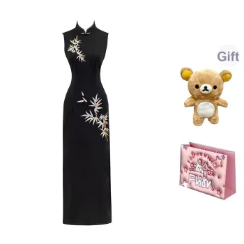 FLIM Sleeveless Dresses Women's Black Bear Box