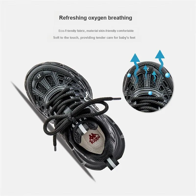 KAPPA KIDS Low Top Kids Lifestyle Shoes Black Kids'-1