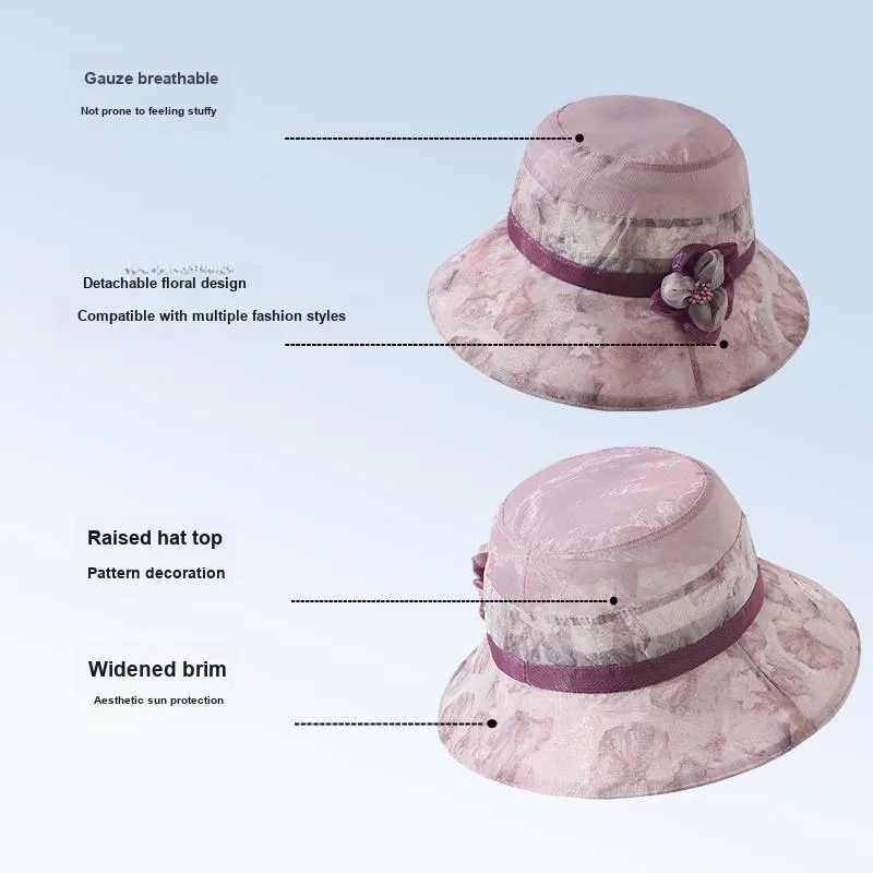 YUZHAOLIN Lightweight Sun Protection Hats Women's-7