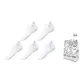 White 5 Pack+Shopping Bag