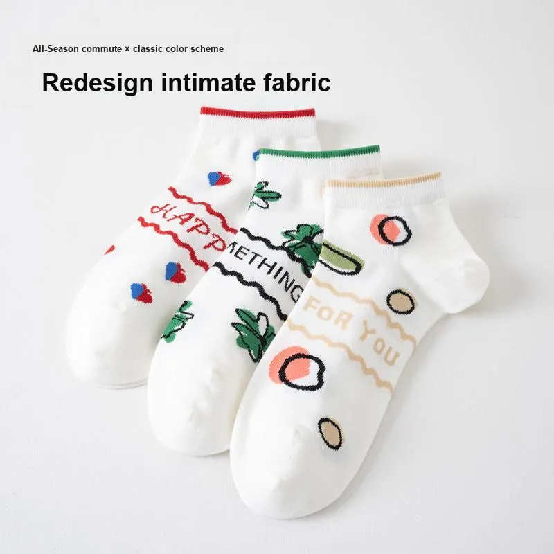 Caramella Ankle Socks Women's 3 Pack-11