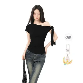 Princess Berdele Set in Sleeve T Shirt Women's Black