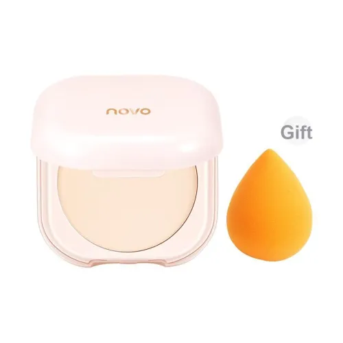 NOVO Dry and Wet Dual Use Настройка Мед Пудра Пудра Oil Control Длинный Тяжелая Фиксация