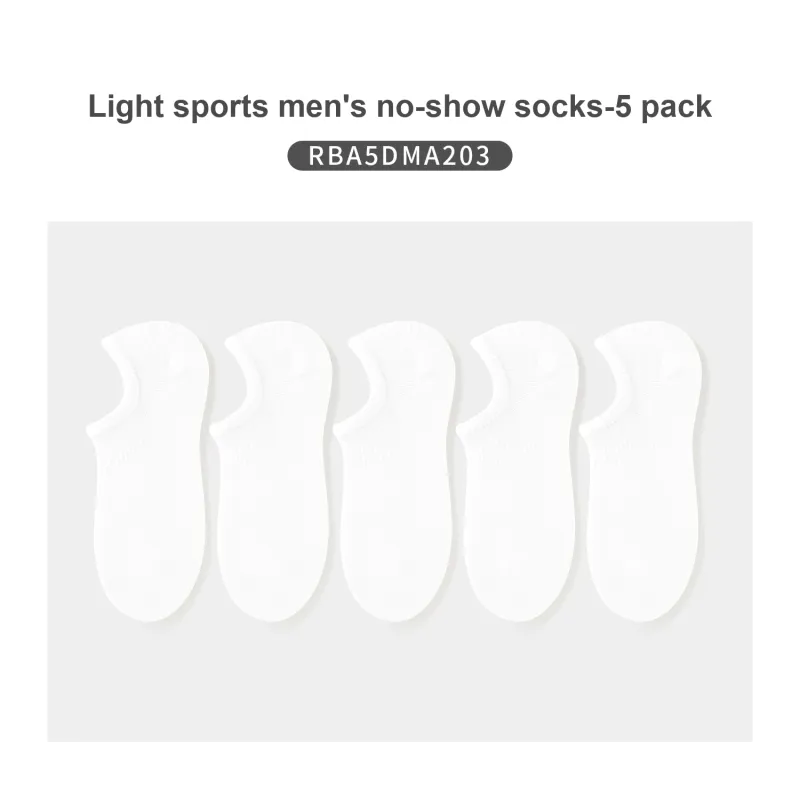 Reebok Ankle Socks Unisex 5 Pack-15