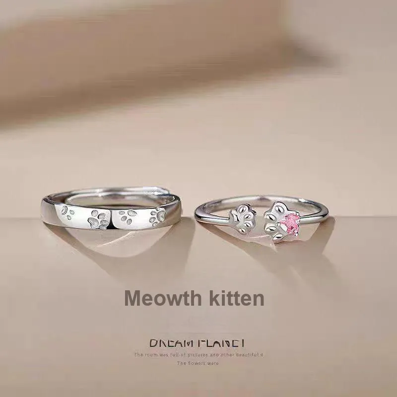 GUDUD S999 Fine Silver Rings Unisex-1