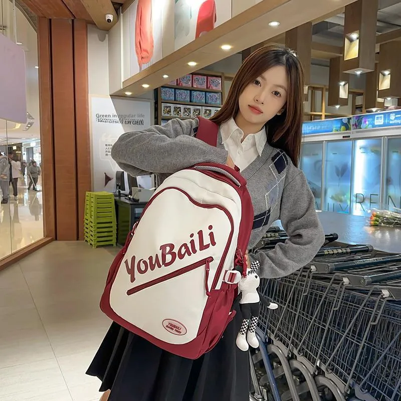 Yalu Nylon Backpacks Regular Unisex Multicolor-12