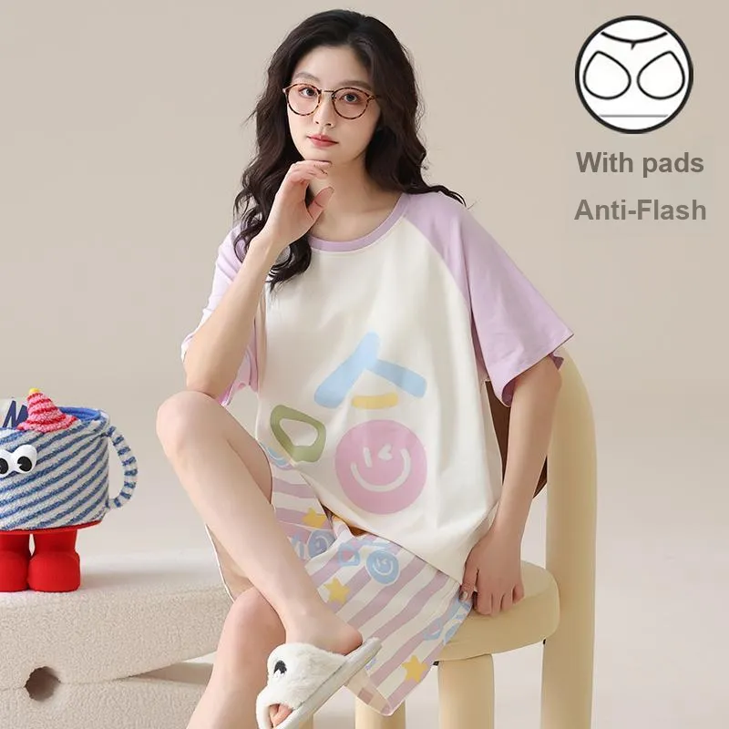CHUDUAN Pajama Set Women's Image Color-1
