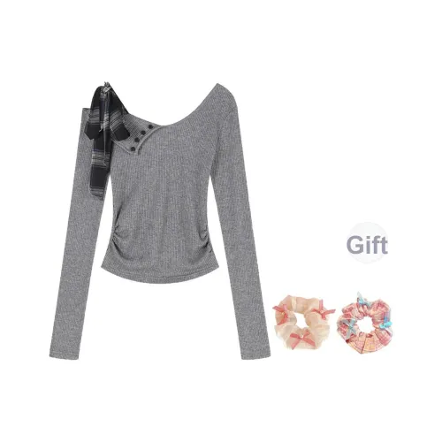 CANTALOVE Серые Женские Футболки