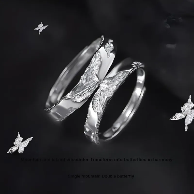 JOYDINNY S925 Silver Rings Unisex-1