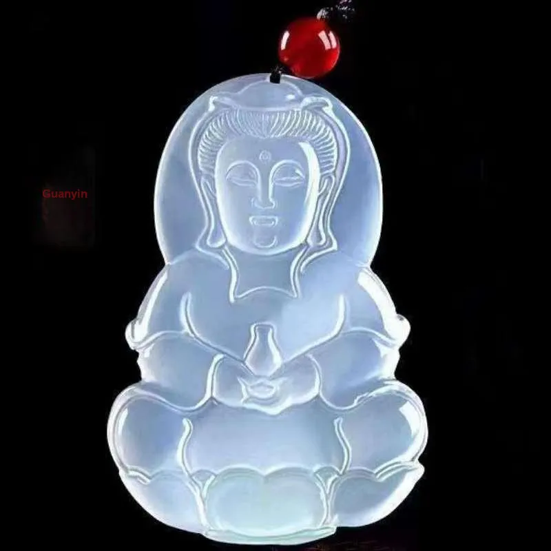 JUNWEN Chalcedony Necklaces Unisex-6