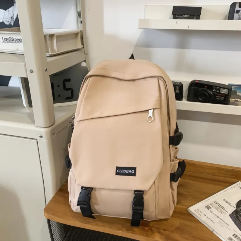 URBAN FOREST PU Backpack Regular Unisex Gray/Black/Red/Green-15