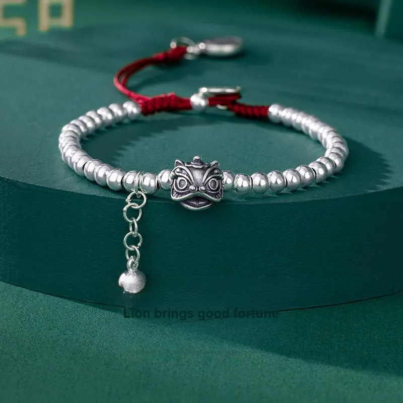 BEIJINGHUANGJIN S925 Silver Bracelets Unisex-5
