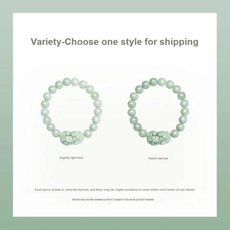 Princess Cui Glutinous Jade Jadeite Bracelets Unisex-7