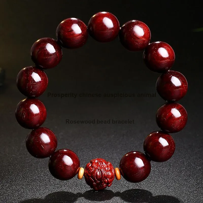 MUSHENGYUAN Pterocarpus Bracelets Unisex-2