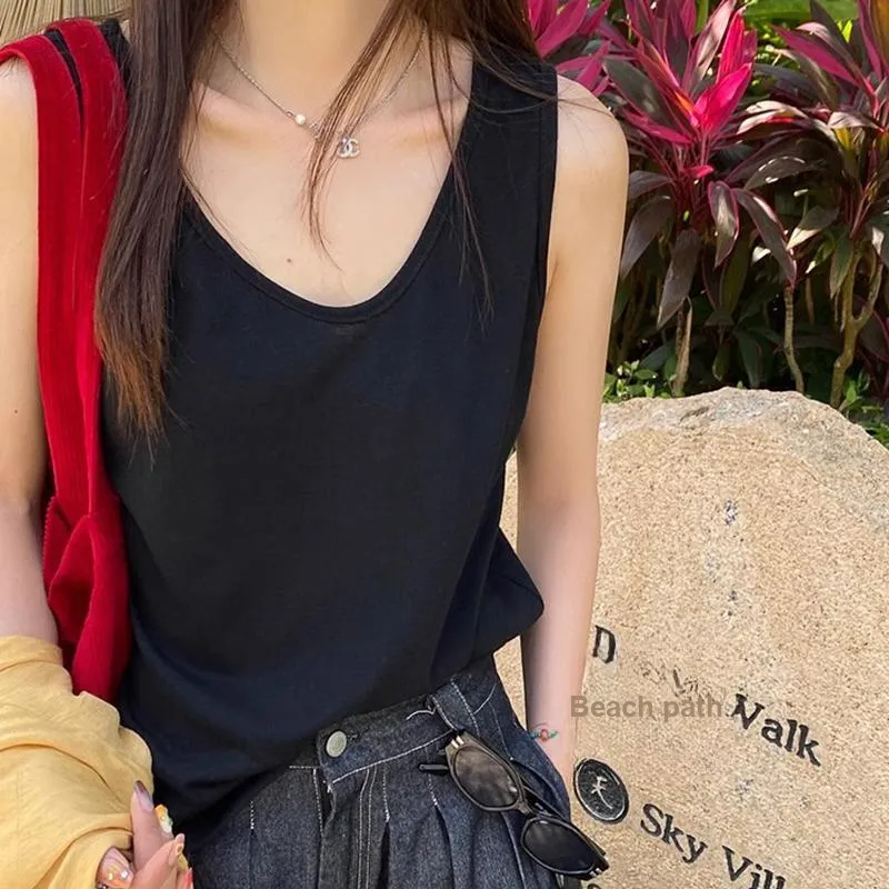 Puppytown Tank Top Women's Black-1
