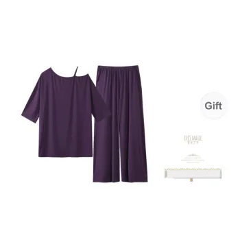 XIA.WA.ZHI.XIU Pajama Set Women's Gift Box Set Purple