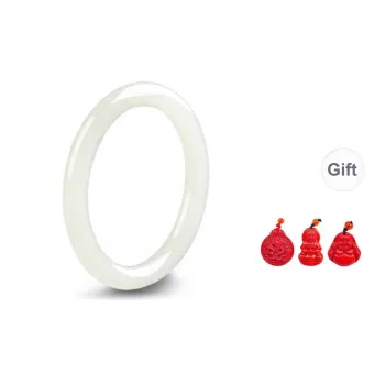 MUGONGZI Colored Glaze Jade Bangles Women's