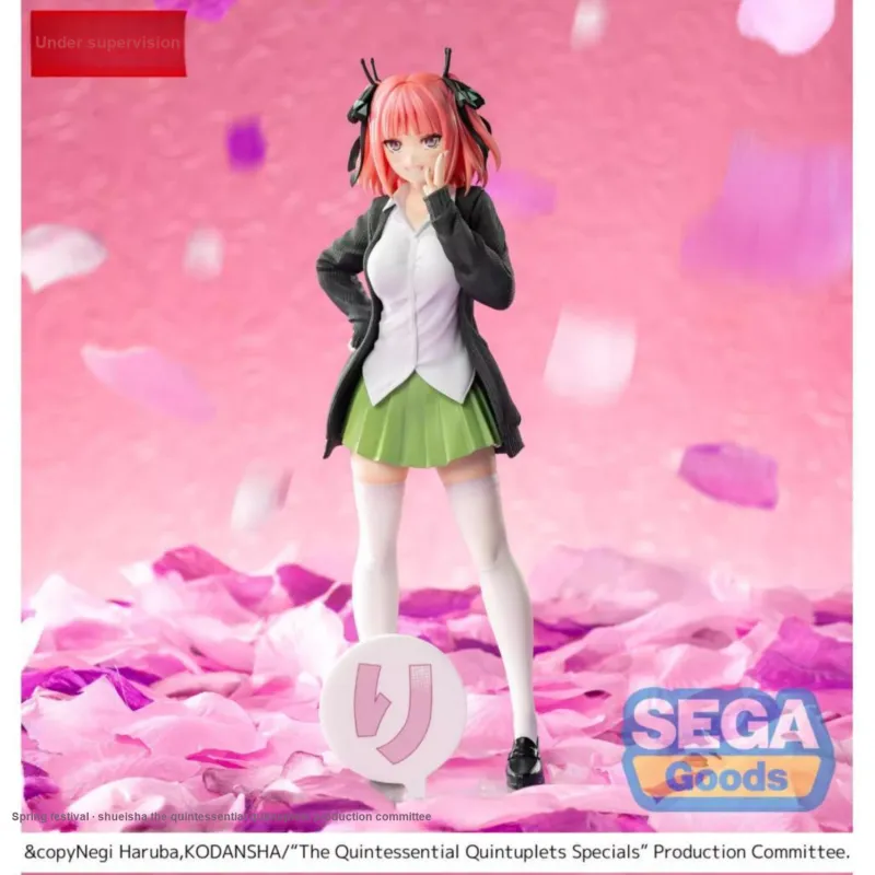 SEGA Nino Nakano Luminasta Collection, The Quintessential Quintuplets Bonus Gifts-1