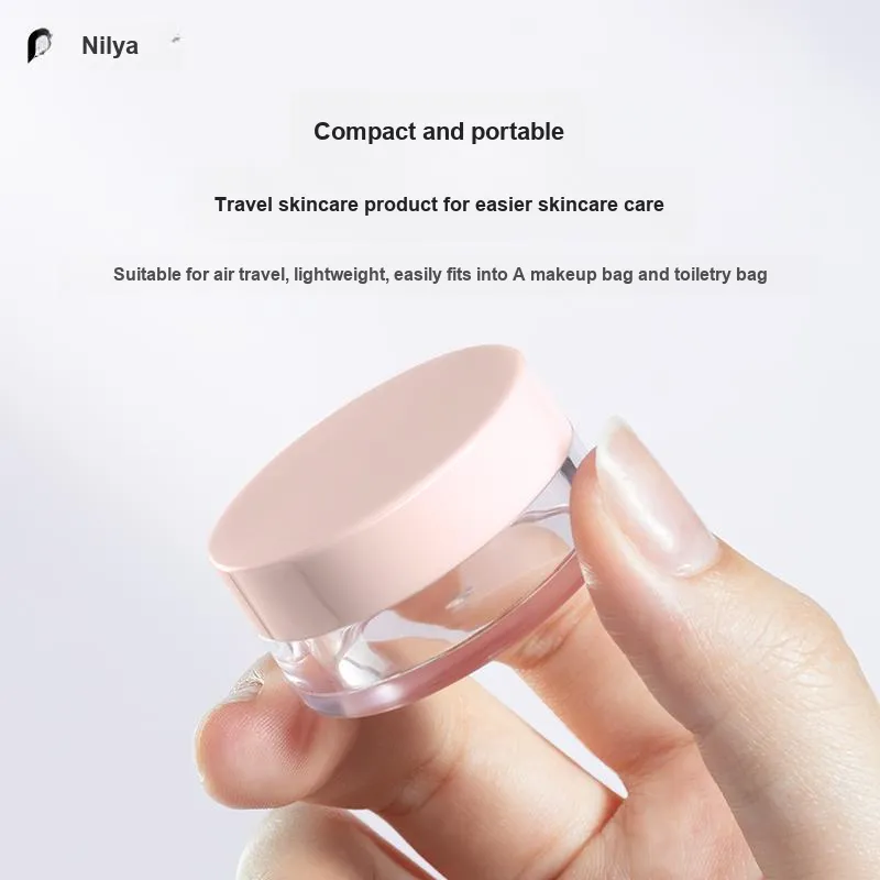 NILIYA Multicolor Face Cream Dispenser Bottles Travel Portable Empty Bottle 4 Pcs-12