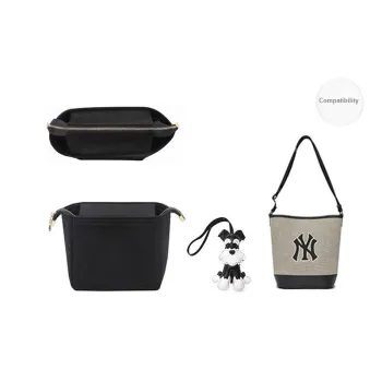 Jingxi Felt Bag Accessory Women's Black/Brown