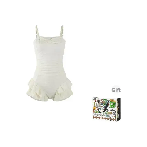 Dippanis Белая сумка для покупок Женские Наборы купальников