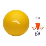 Bright Yellow+Wall-Mounted Basketball Goal