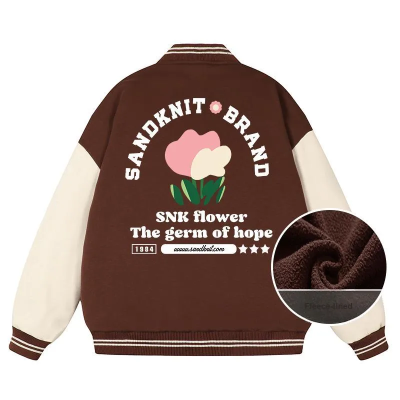SandKnit Baseball Jacket Unisex-6