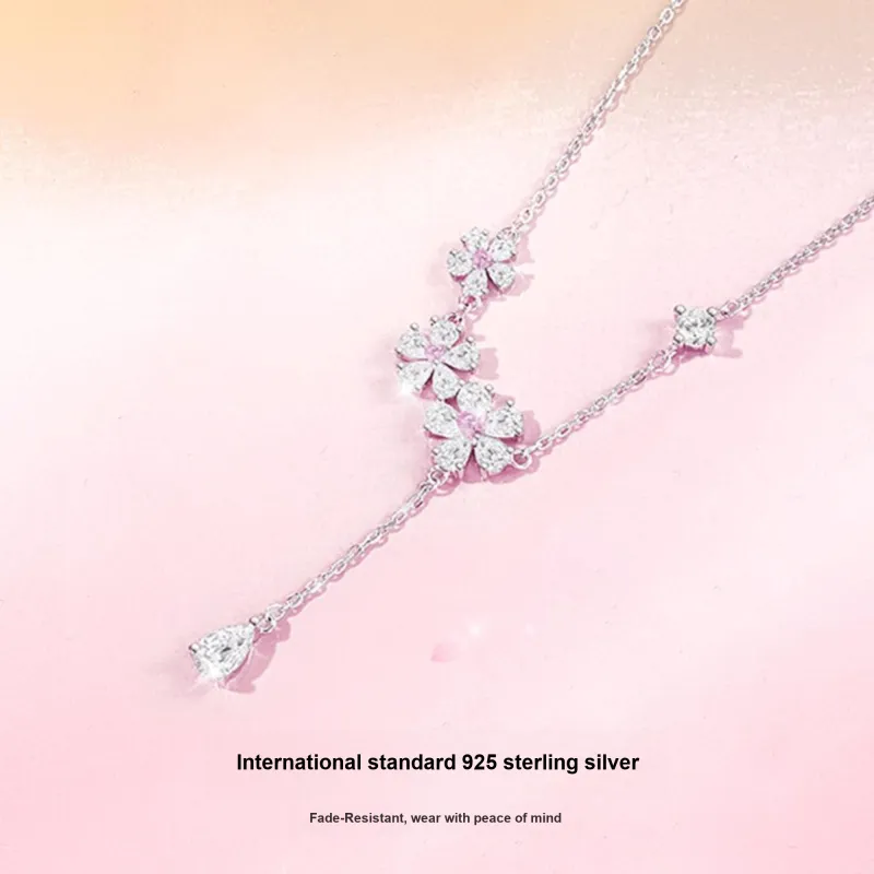 ZHENJIUJIU S925 Necklace, Bestie Women's-1