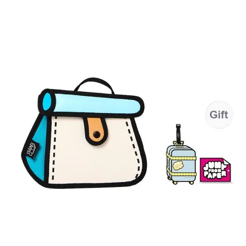 JumpFromPaper Synthetic Leather With Polyester Chain Bag Crossbody One Shoulder Handbag Regular Women's Turquoise