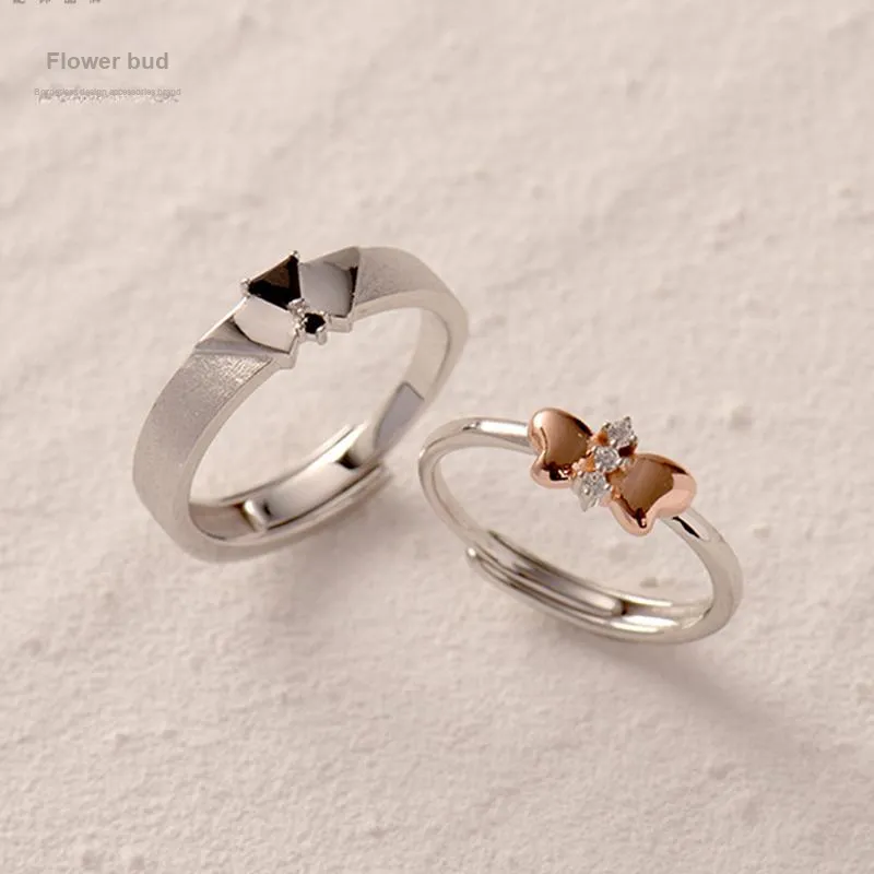 HUAYA 925 Sterling Silver Rings Men's-4