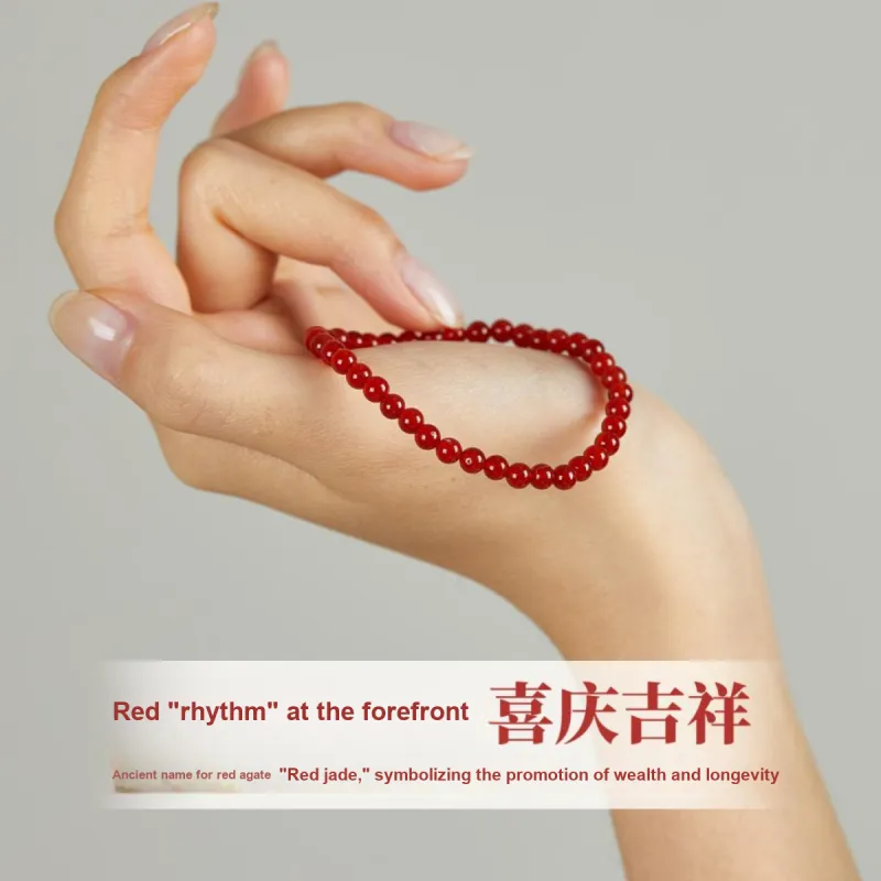KINGFOCUS Processing Agate Bracelets Women's-2