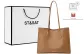 Dark Brown Shopping Bag