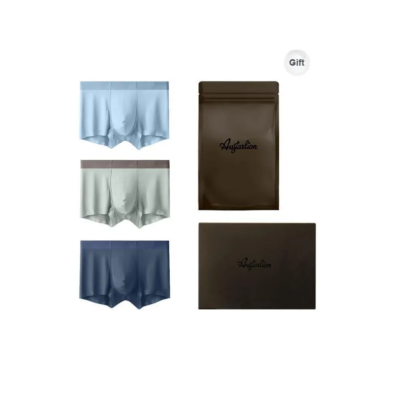 AUGTARLION Underpants Men's 3 Pack-4