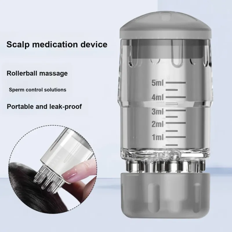 LMLTOP Hair Nourishment Massage Scalp Roller Massage Comb Hair Essential Oils For Hair Care Application Comb Hair Care-1